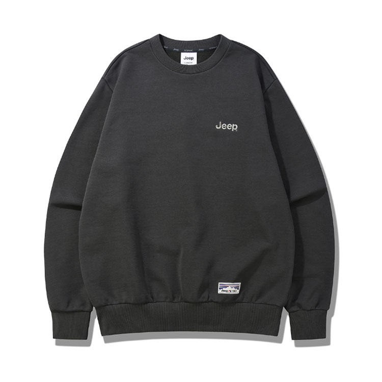 Jeep ジープ スウェット ESSENTIAL LOOSE FIT SMALL LOGO MTM ルーズフィット スモールロゴ マンツーマン 長袖 トレーナー メンズ レディース JQ5TSU802_3