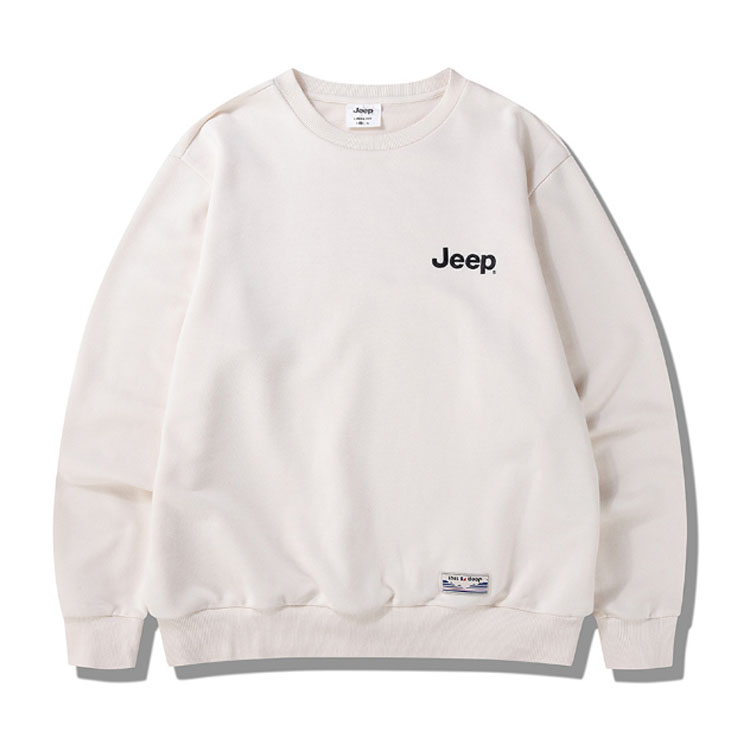 Jeep ジープ スウェット ESSENTIAL LOOSE FIT SMALL LOGO MTM ルーズフィット スモールロゴ マンツーマン 長袖 トレーナー メンズ レディース JQ5TSU802_5