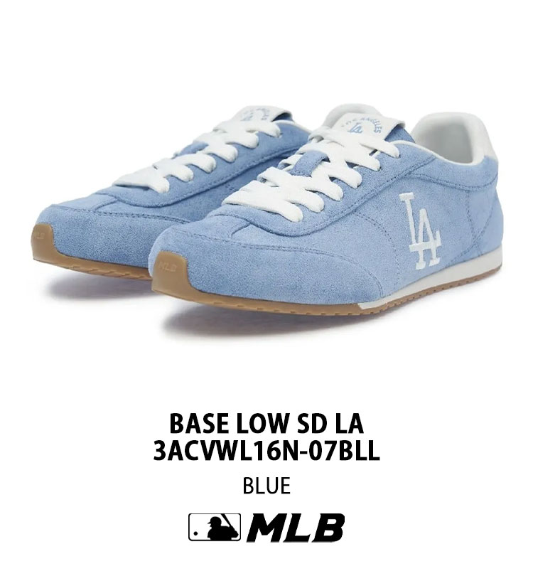 MLB エムエルビー レディース スニーカー BASE LOW SD LA シューズ