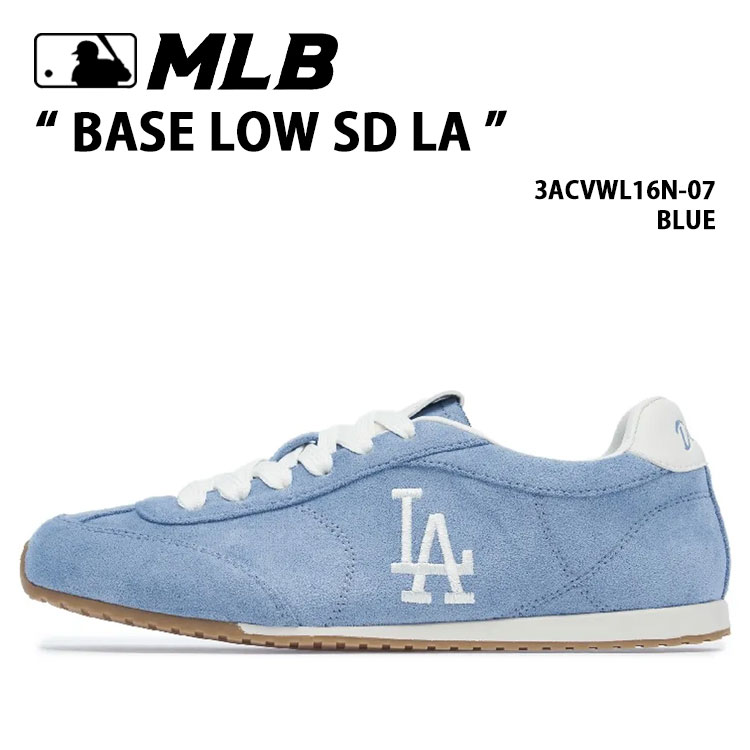 MLB エムエルビー レディース スニーカー BASE LOW SD LA シューズ