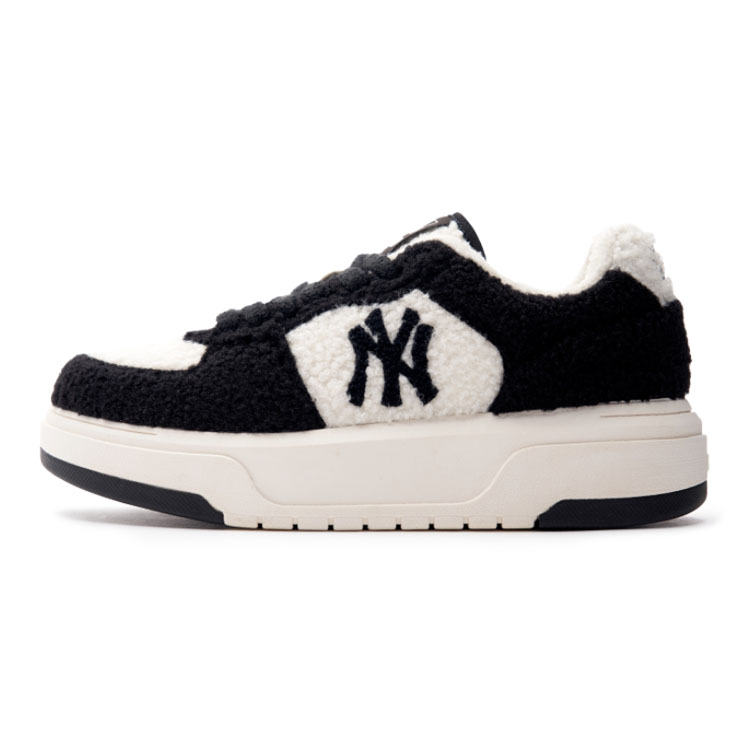 MLB エムエルビー スニーカー CHUNKY LINER FLEECE BLACK チャン