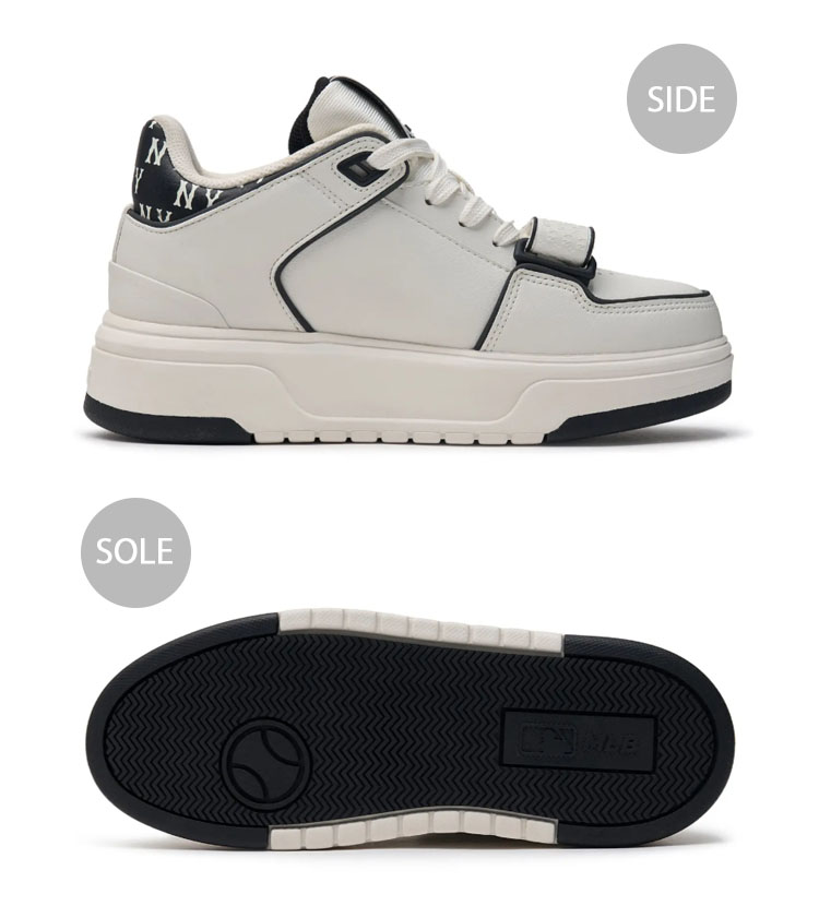 MLB エムエルビー レディース 厚底スニーカー MLB CHUNKY LINER MID