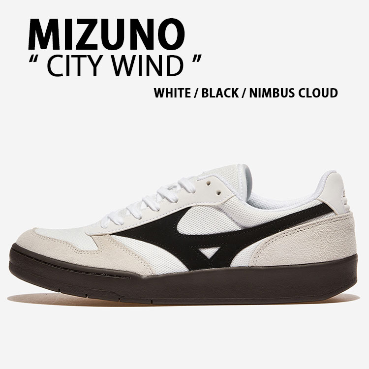 MIZUNO（ミズノ） スニーカー CITY WIND D1GA2564-01 WHITE BLACK
