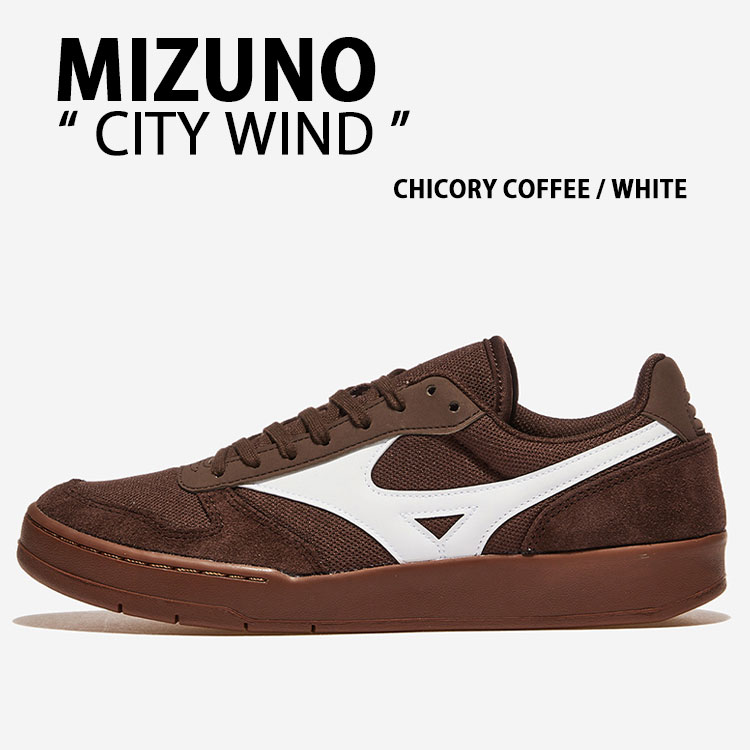 MIZUNO（ミズノ） スニーカー CITY WIND D1GA2564-05 BROWN WHITE