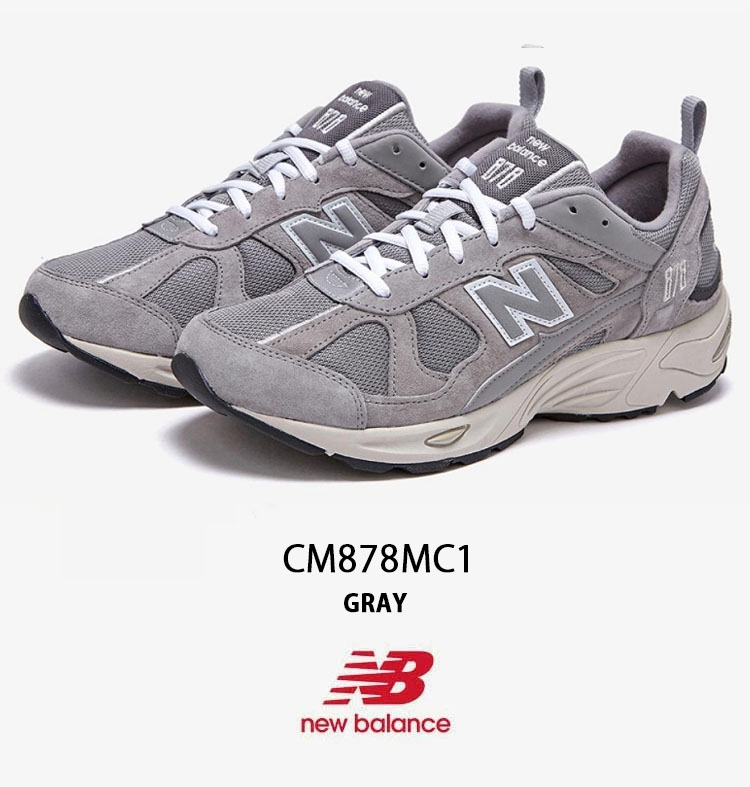 New Balance ニューバランス スニーカー CM878MC1 GRAY グレー