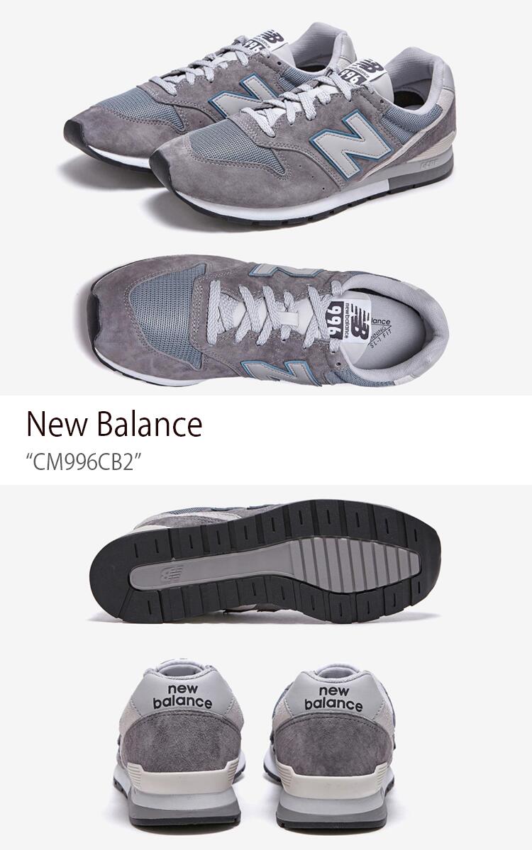 New Balance ニューバランス スニーカー 996 CM996CB2 グレー