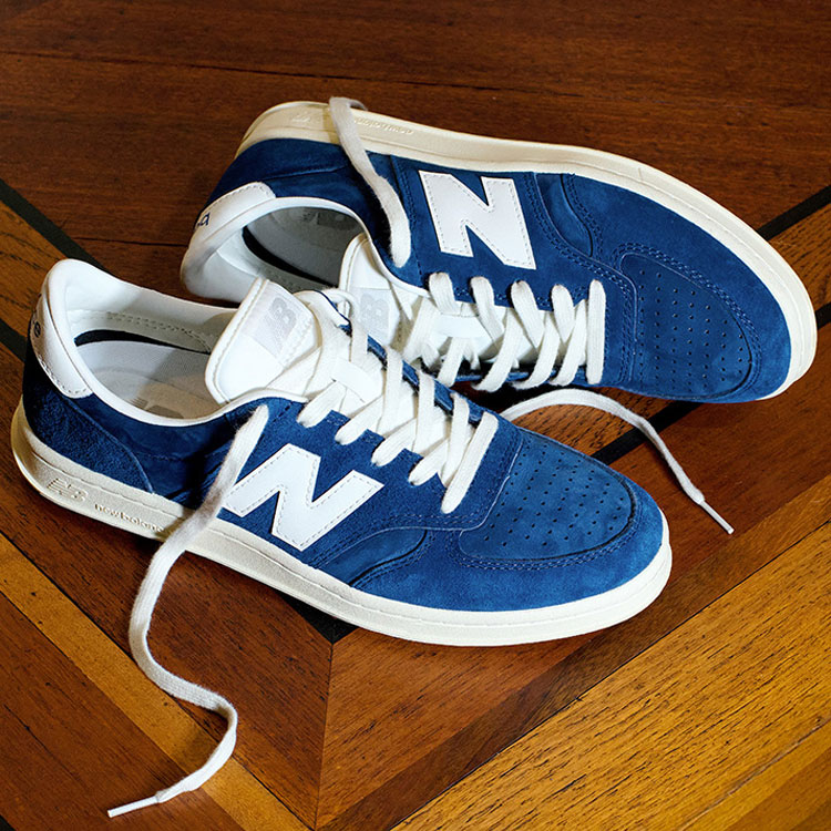 New Balance CT500CD スニーカー スエード ブランドロゴ ブルー New Balance ニューバランス スニーカー CT500 CT500CD NAVY