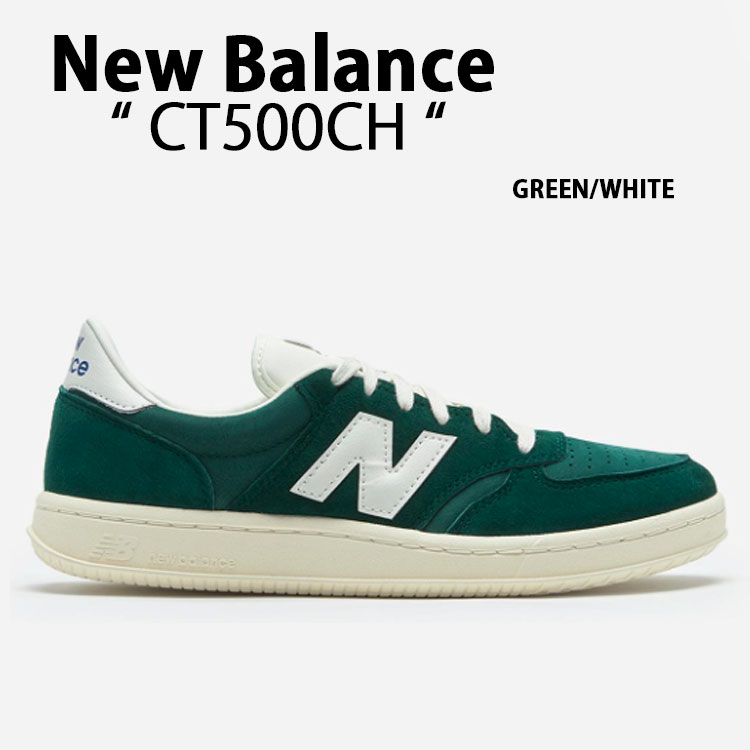 New Balance ニューバランス スニーカー CT500 CT500CH GREEN WHITE シューズ グリーン ホワイト スウェード ヌバック メンズ レディース nb-ct500ch-01.jpg
