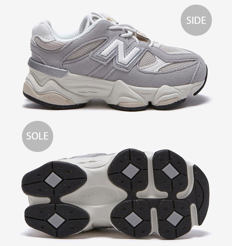 New Balance 990 キッズスニーカー グレー 16cm New Balance（ニューバランス） キッズ スニーカー I90604XD シューズ
