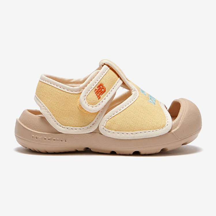 New Balance ニューバランス キッズ サンダル NewBalance 8808 YELLOW キッズシューズ イエロー ベージュ ベルクロ K8808Y2I ベビー用 キッズ用 子供用_1