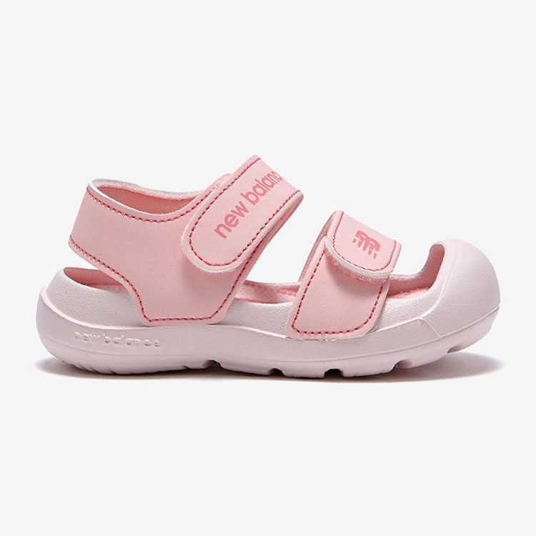 New Balance ニューバランス キッズ サンダル NewBalance 8809 PINK キッズシューズ ピンク チェック柄 ベルクロ K8809P4I ベビー用 キッズ用 ジュニア用 子供用_1