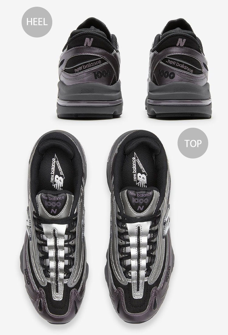 New Balance（ニューバランス） スニーカー M1000EGY SILVER PURPLE