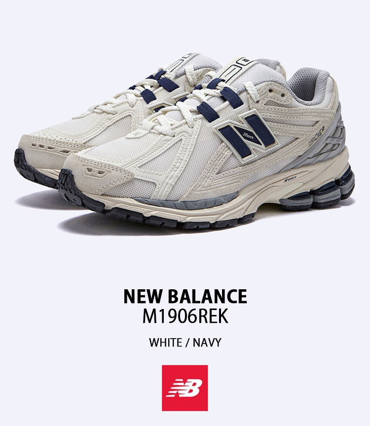New Balance（ニューバランス） スニーカー M1906REK WHITE NAVY