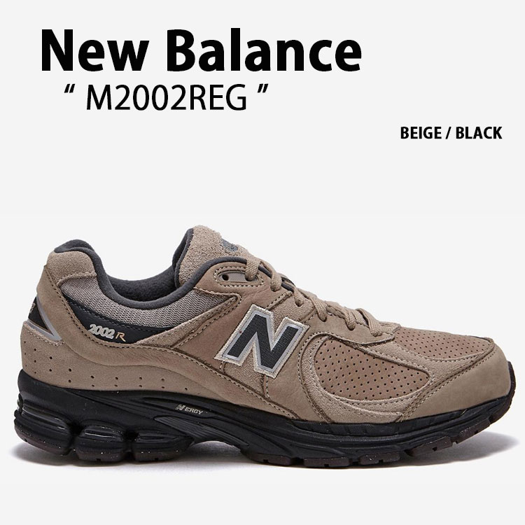 New Balance（ニューバランス） スニーカー M2002REG BEIGE BLACK