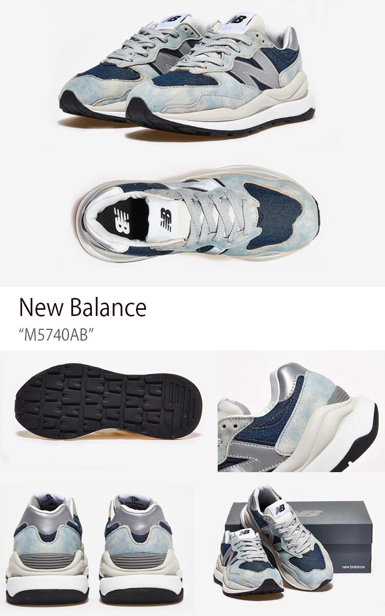 New Balance ニューバランス スニーカー 5740 M5740AB ブルー メンズ