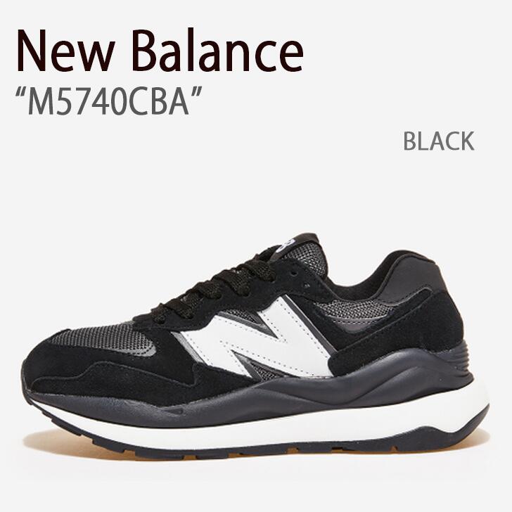 ★人気★【New Balance】★M5740CBA スニーカー★22-29cm★ New Balance ニューバランス スニーカー 5740 M5740CBA ブラック