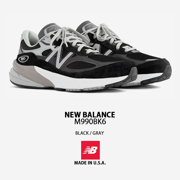 New Balance（ニューバランス） スニーカー M990BK6 MADE IN USA 990v6