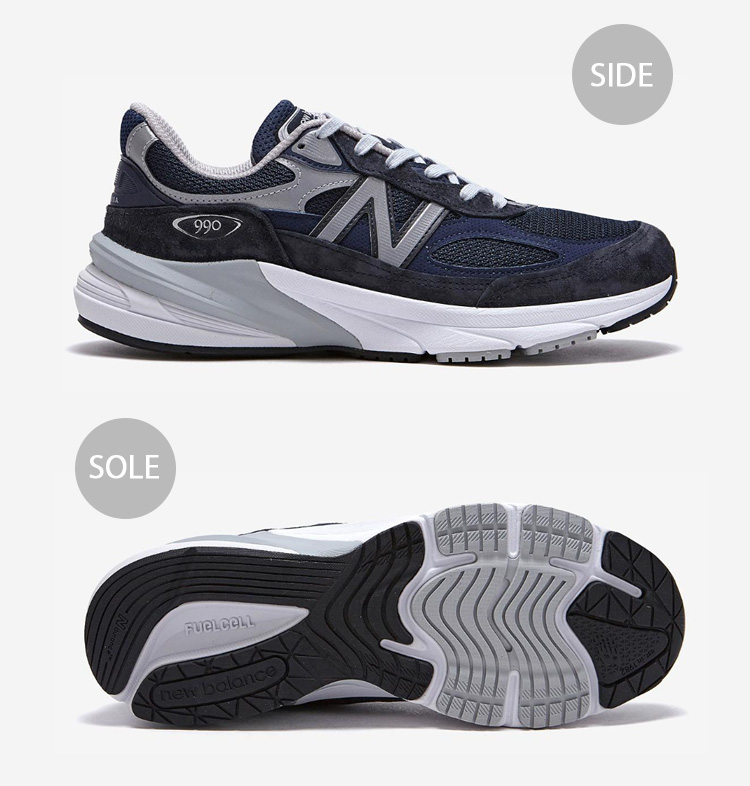 New Balance ニューバランス スニーカー M990NV6 MADE IN USA 990v6 シューズ NAVY スエード NewBalance990 nb-m990nv6-2.jpg