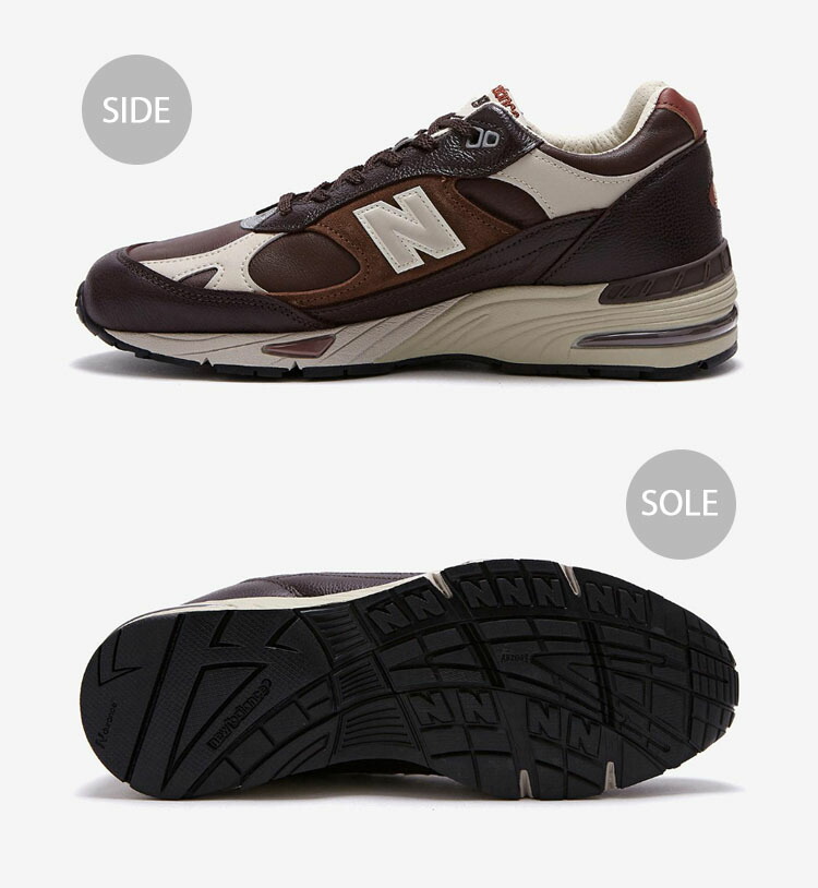 New Balance（ニューバランス） スニーカー M991GBI BROWN BEIGE MADE