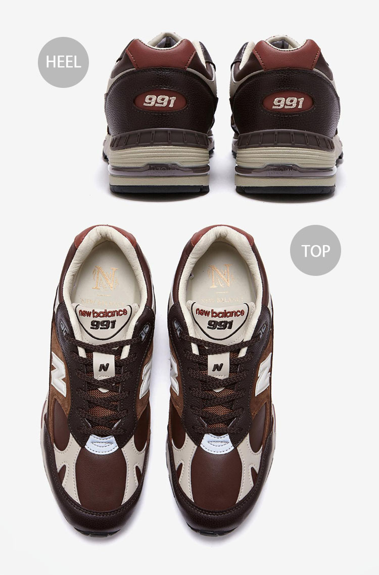 New Balance（ニューバランス） スニーカー M991GBI BROWN BEIGE MADE