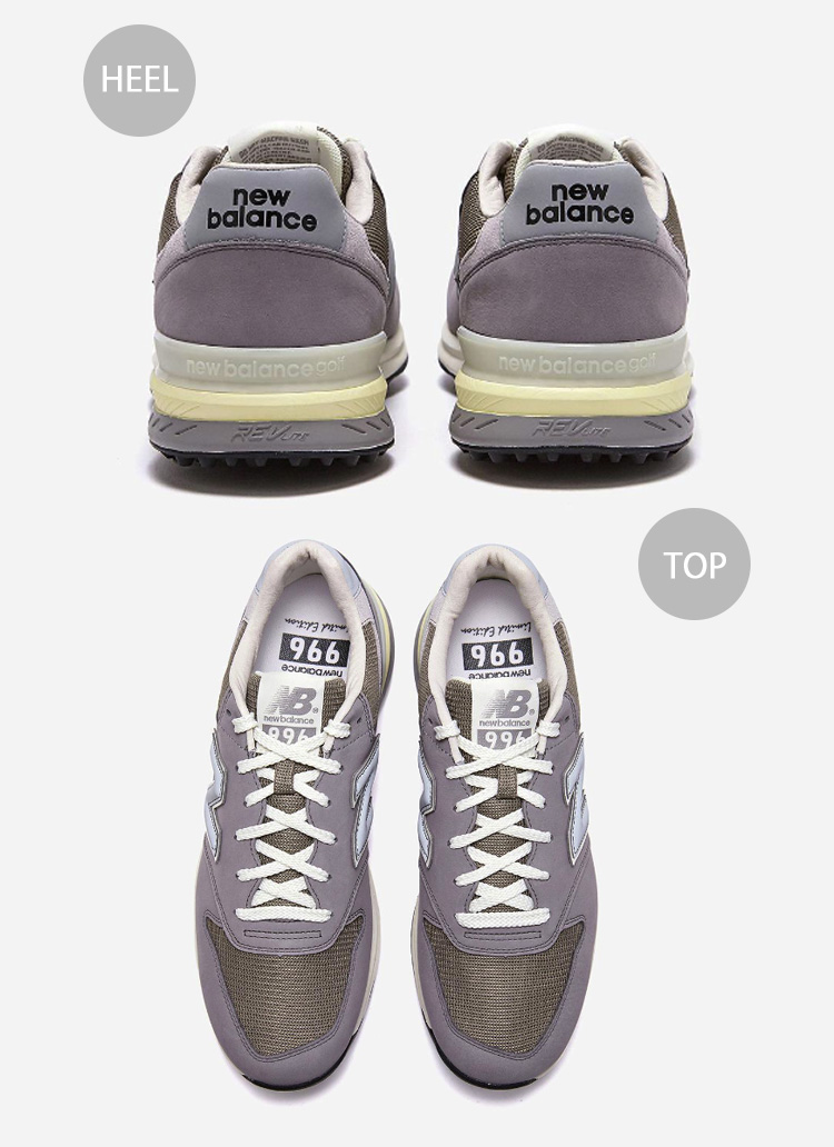 New Balance ニューバランス レディース スニーカー MG996GY2 GRAY GOLF ゴルフシューズ シューズ  NEWBALANCE996 ニューバランス996 グレー スパイクレス