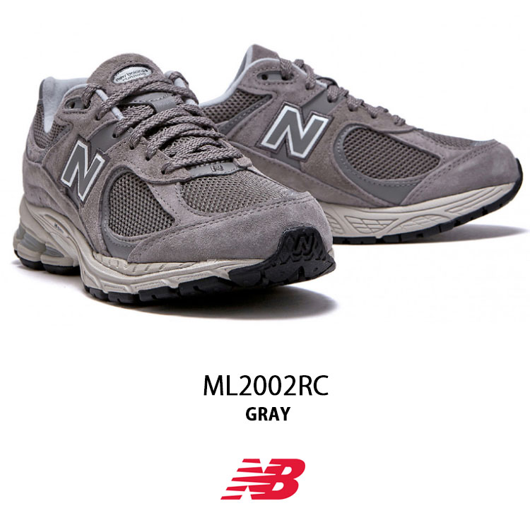 New Balance（ニューバランス） スニーカー ML2002RC GRAY レザー 本革