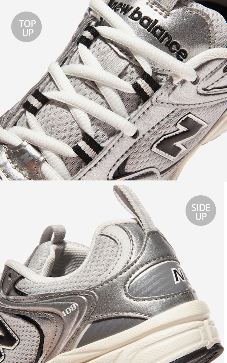 New Balance（ニューバランス） スニーカー ML408GG SILVER WHITE
