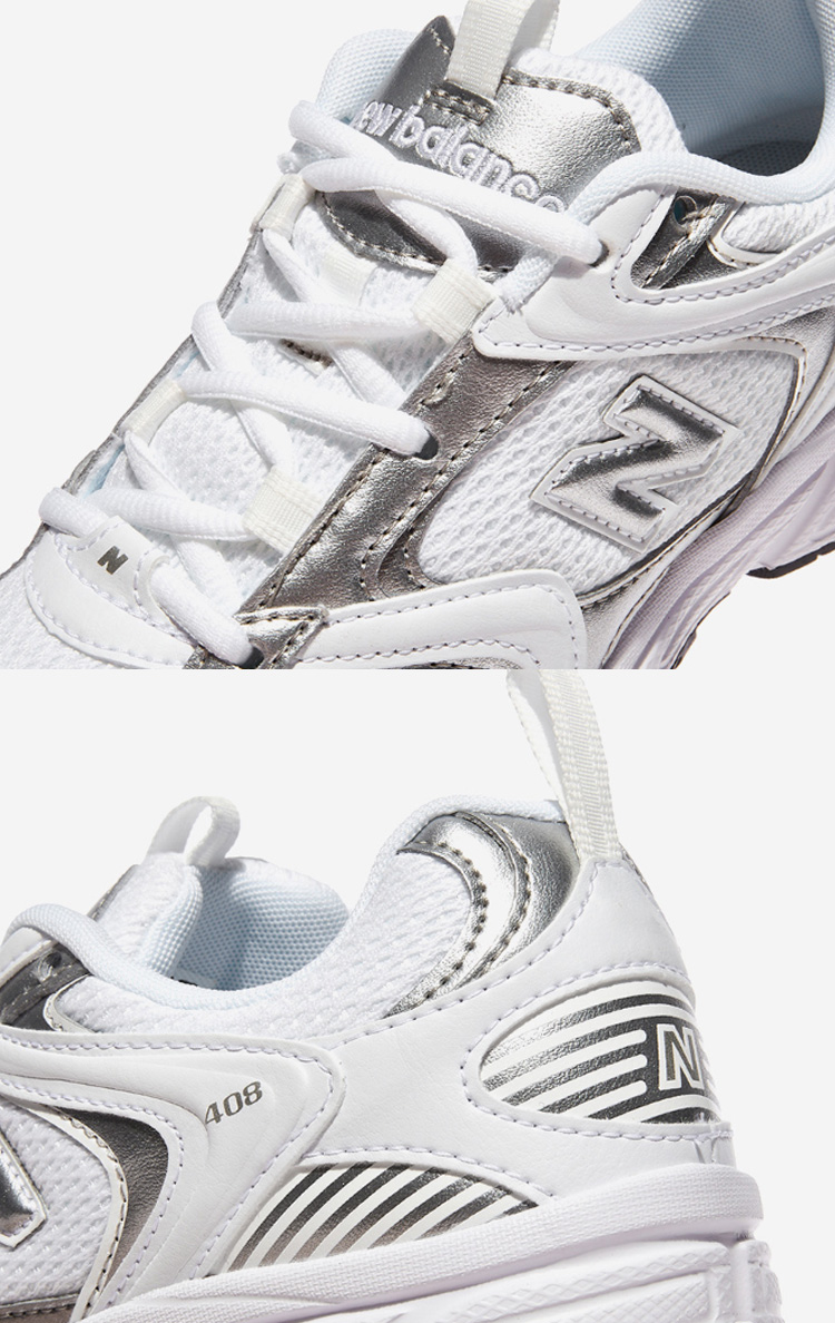 new balance ランニングシューズ ホワイト/シルバー　ML408WB New Balance ニューバランス スニーカー NEWBALANCE ML408