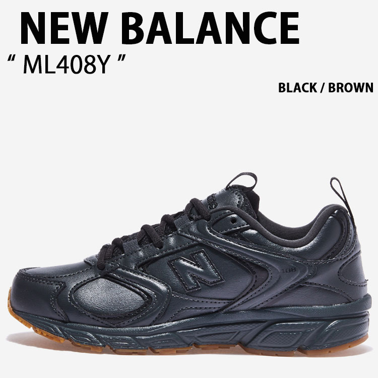 新品! ニューバランス ブラック ML408 K 22.5 New Balance（ニューバランス） スニーカー NEWBALANCE ML408 ML408Y