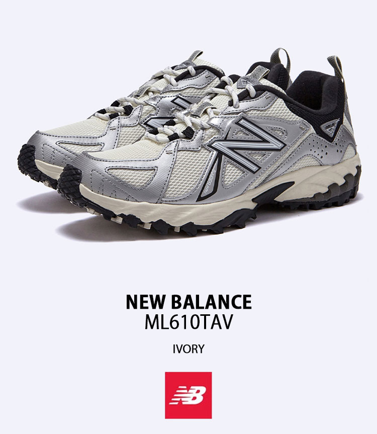 スニーカー New Balance ML610TAV New Balance ニューバランス スニーカー ML610TAV IVORY