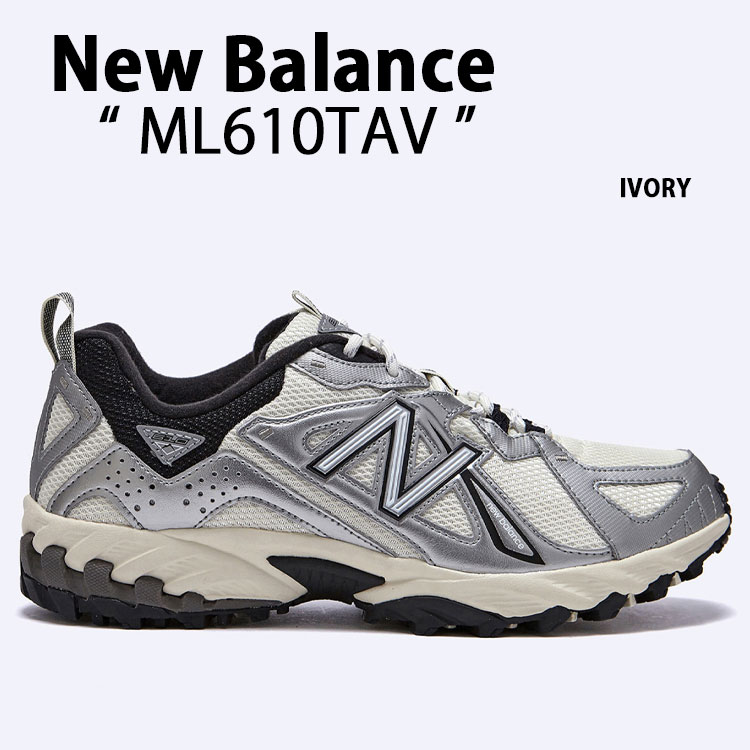 New Balance ML610 IVORY ニューバランス スニーカー ML610TBA New Balance ML610TBA WHITE 22FW-I（ニューバランス ML610TBA