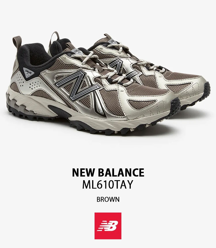 スニーカー New Balance ML610TAY New Balance ニューバランス スニーカー ML610TAY BROWN