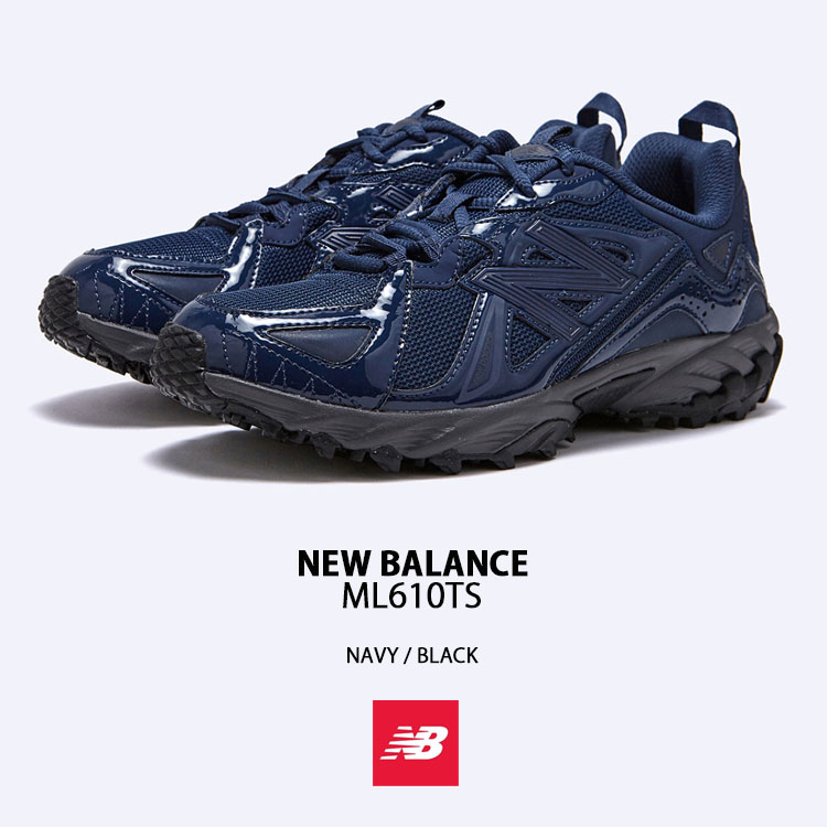 New Balance（ニューバランス） スニーカー ML610 ML610TS NAVY BLACK