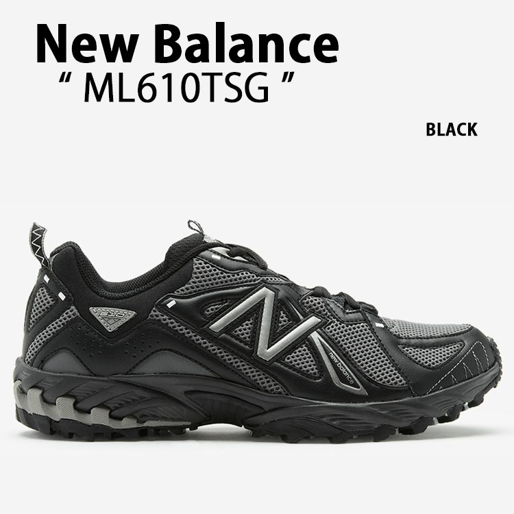 New Balance ニューバランス メンズ レディース スニーカー ML610TSG BLACK シューズ メッシュ NewBalance610  ニューバランス610 : セレクトショップ a-dot - 通販 - Yahoo!ショッピング