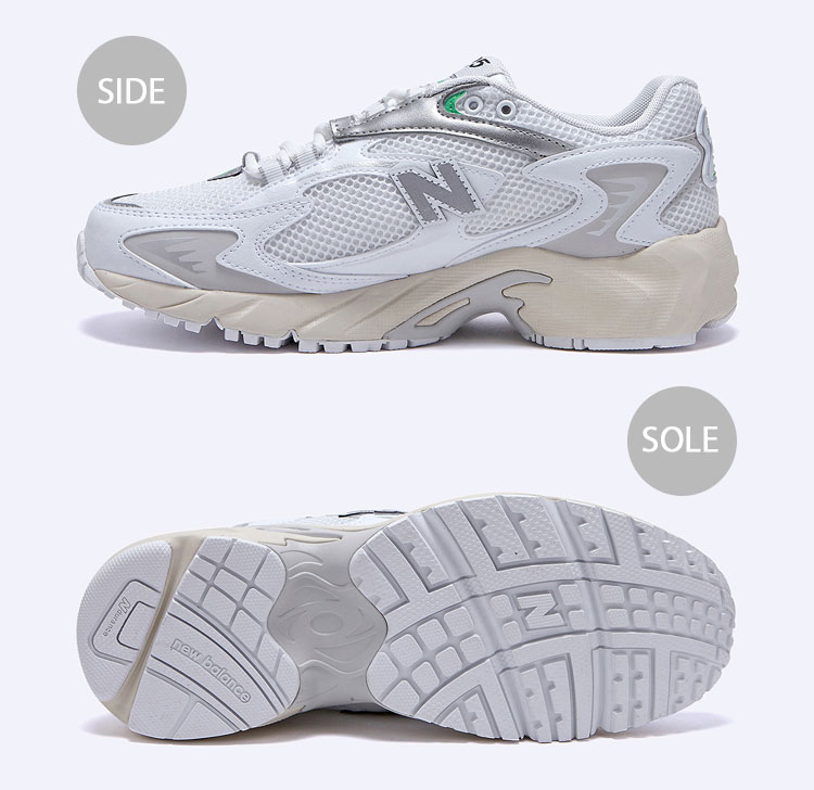 New Balance（ニューバランス） スニーカー ML725CF WHITE SILVER
