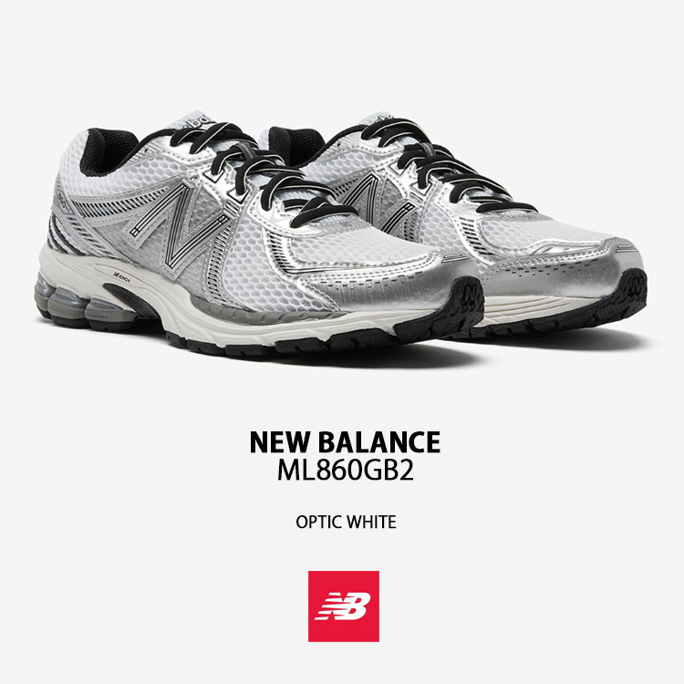 New Balance ニューバランス スニーカー ML860GB2 OPTIC WHITE
