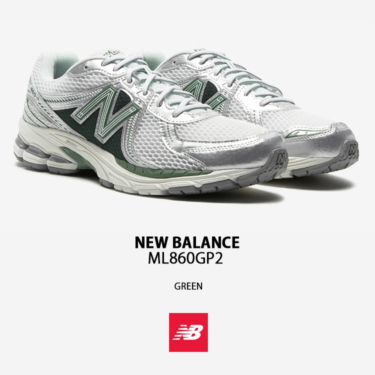 New Balance（ニューバランス） スニーカー ML860GP2 GREEN シューズ