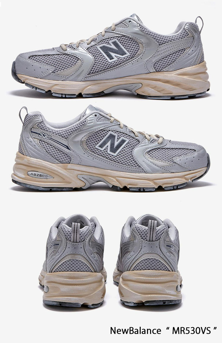 New Balance ニューバランス スニーカー MR530VS NEWBALANCE MR530 SILVER GRAY シューズ ダッドシューズ  シルバー グレー メンズ レディース