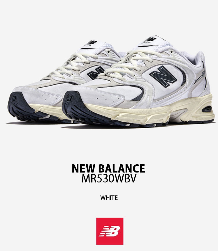 【大人気】★ニューバランス★MR530WBV WHITE 早い者勝ち!! New Balance ニューバランス スニーカー MR530WBV NEWBALANCE