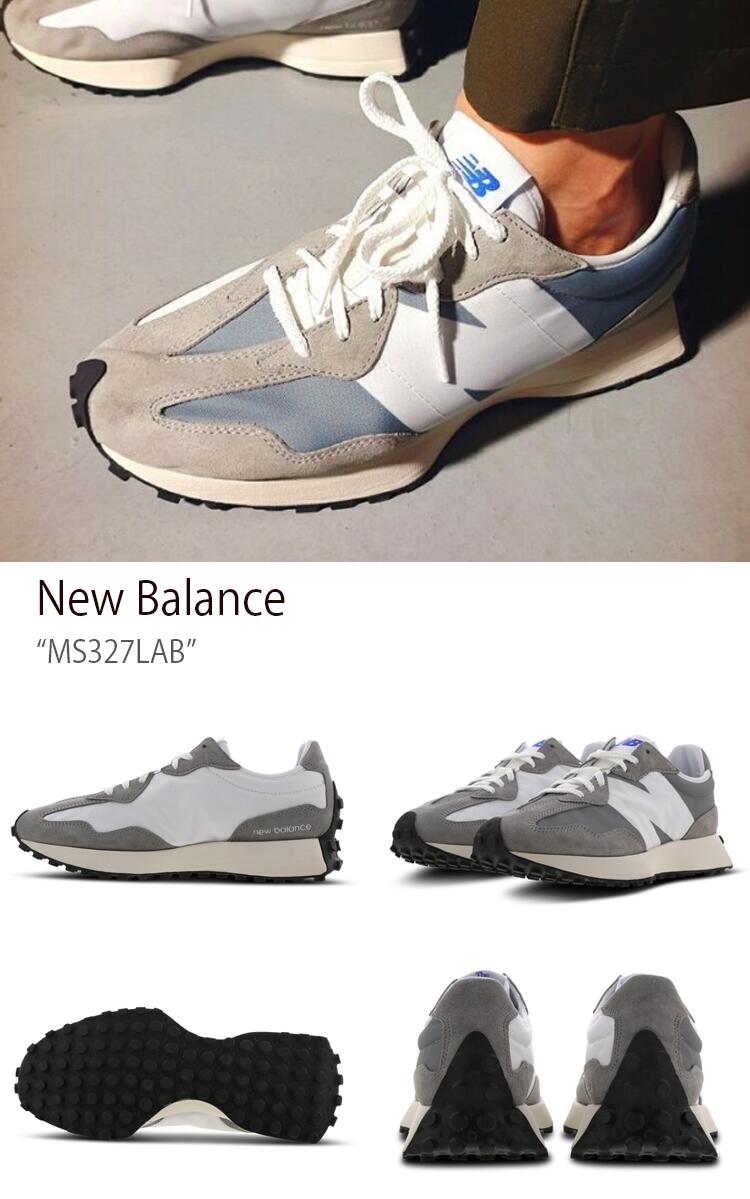 New Balance（ニューバランス） スニーカー 327 MS327LAB ホワイト