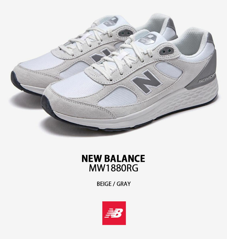 New Balance（ニューバランス） スニーカー 1880 MW1880RG WHITEGRAY