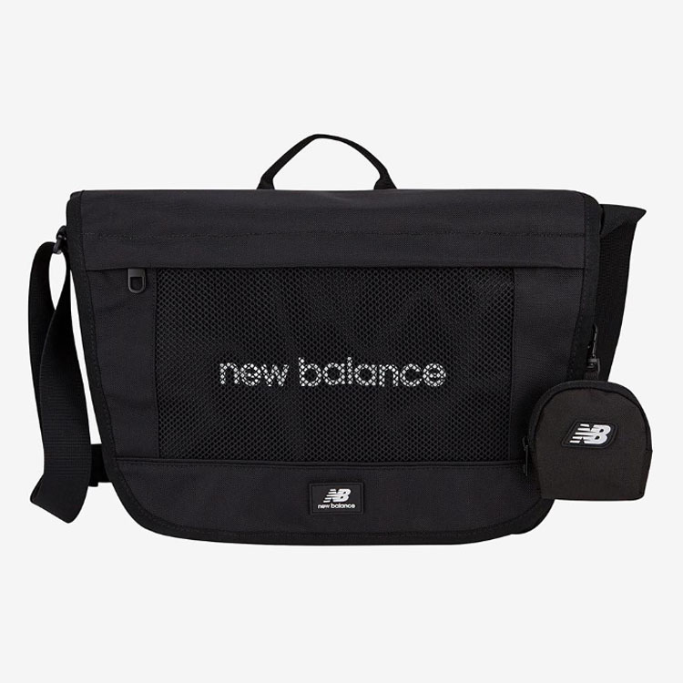 New Balance ニューバランス ショルダーバッグ Hidden Messenger Bag ヒドゥン メッセンシャー バッグ ブラック  アイボリー メンズ レディース NBGCDSS201