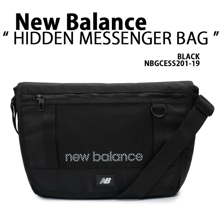 New Balance ニューバランス メッセンシャー バッグ ショルダーバッグ Hidden Messenger Bag クロスバッグ BACK 肩掛け NBGCESS201-19 New Balance（ニューバランス） メッセンシャー バッグ ショルダー