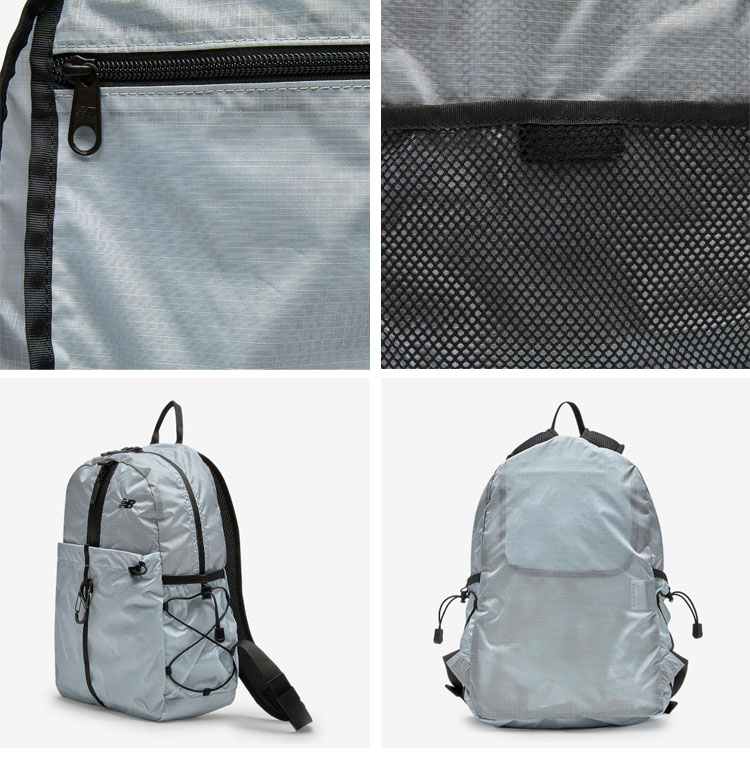 バックパック・リュック New Balance Light string gym bag NBGCFS1104 24AW新作【NEWBALANCE】Glossy Ribbon String Backpack◇2色