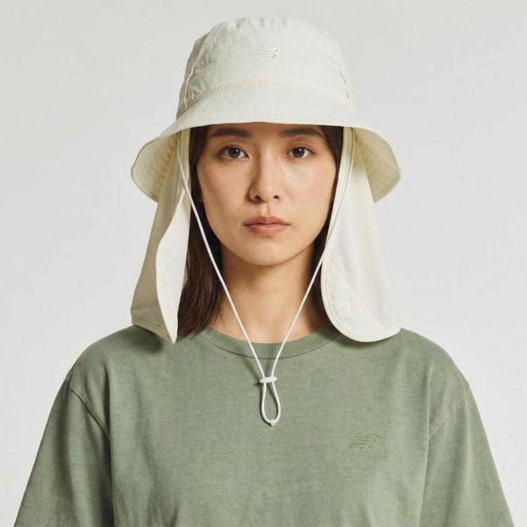 確実正規品（証拠あり）glogang ホワイト　バケットハット　ビーニー New Balance（ニューバランス） バケットハット FROZEN BACKET HAT