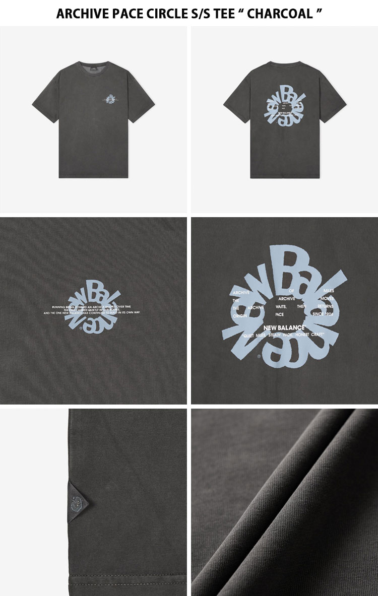 New Balance（ニューバランス） 半袖 Tシャツ UNI ARCHIVE PACE CIRCLE