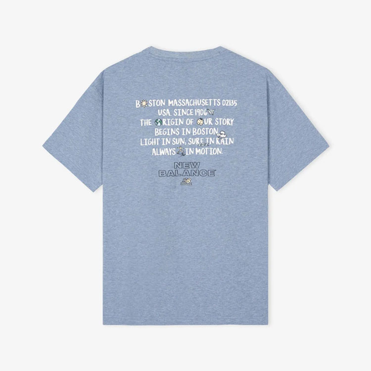 New Balance（ニューバランス） 半袖 Tシャツ UNI SUNNY RAINY