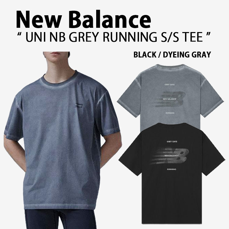 New Balance（ニューバランス） 半袖 Tシャツ UNI NB GREY RUNNING S/S