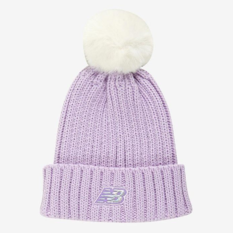 New Balance ニューバランス キッズ ニット帽 GIRLS GLITTER MIDDROP BEANIE グリッター ミッドドロップ ビーニー 帽子 ニットキャップ 子供用 NK8BDF404Gの画像