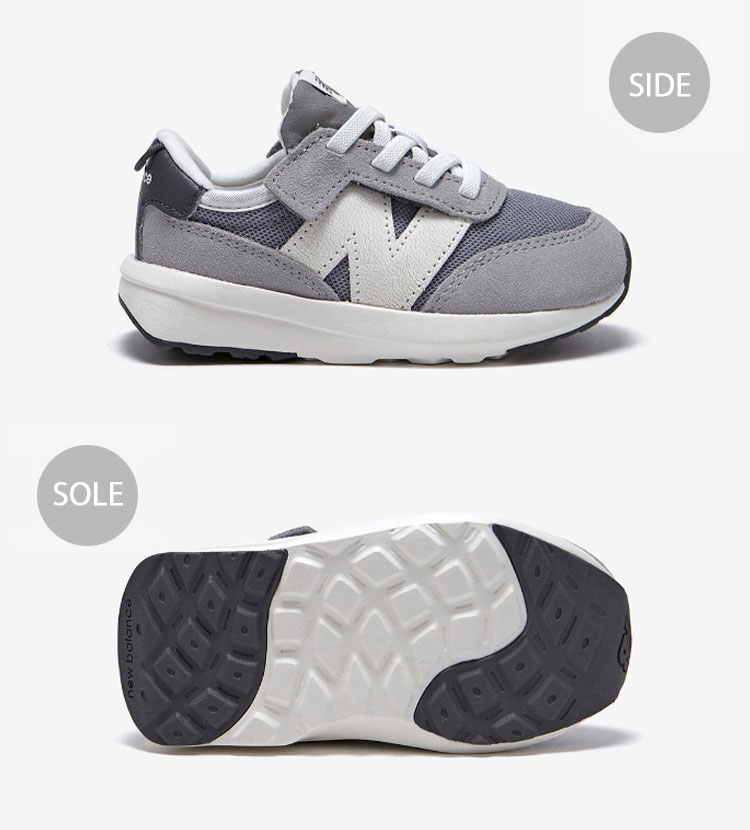 ☆New Balanceグレー スニーカー セール】370（スニーカー）｜New Balance（ニューバランス）の